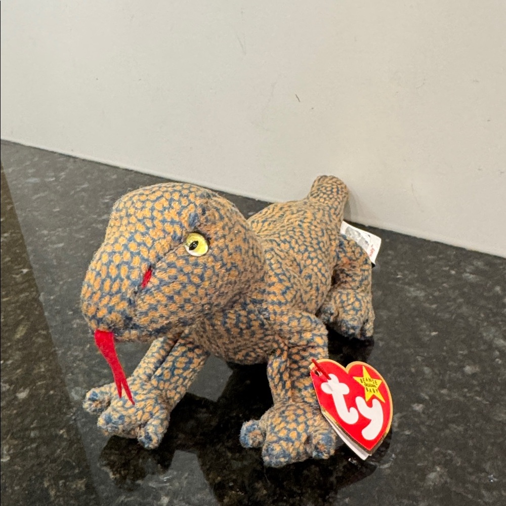 Beanie Lizzard- SCALY the Lizard ~ Plush Stuffed Animal TY